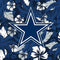 NFL Dallas Cowboys Tropical Print Xbox 360 (Includes HDD) Skin